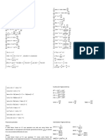 Formulario de Derivadas e Integrales 2022