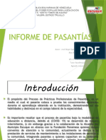 Informe de Pasantías Electricidad