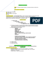 Resumo 1ºs Socorros