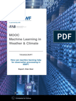 Transcript - How Can Machine Learning Help For Observation Processing in NWP