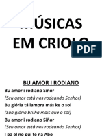 Músicas em Crioulo