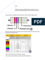 Código de Colores de Las Resistencias