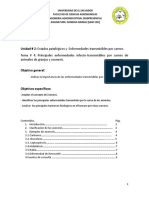 Principales Enfermedades Infecto Transmisibles Por Carnes de Animales de Granja y Zoonosis.