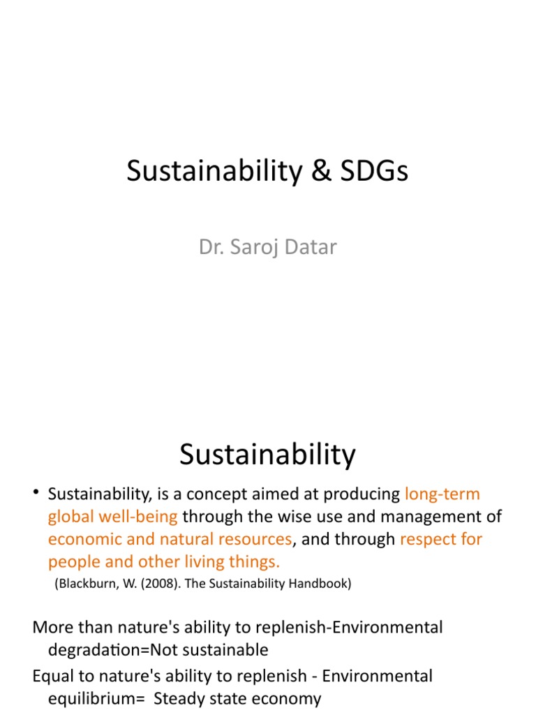 Sustainability Sdgs1 Pdf Sustainability Natural Environment