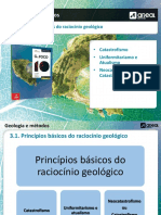 Geologia e Métodos: 3.1. Princípios Básicos Do Raciocínio Geológico