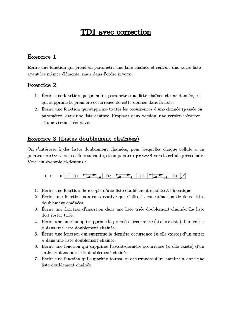 TD1 Correction | PDF | Programmation informatique | Génie logiciel