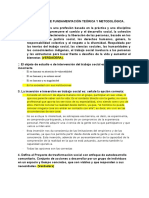 Cuestionario de Fundamentacion Teorica y Metodologica