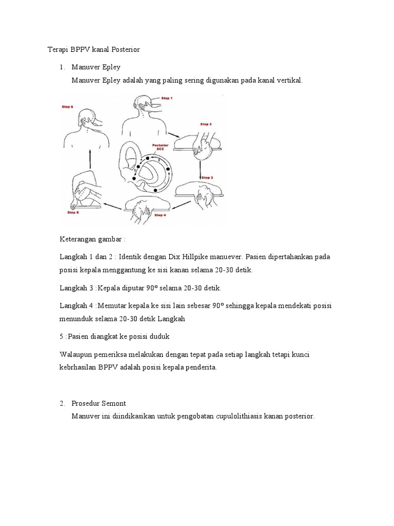 Terapi BPPV dan Meniere Efektif | PDF