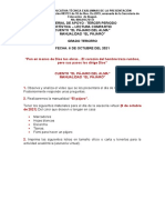 Material de Apoyo - Tercer Periodo - Artística - Lectura Compartida - Cuento "El Pájaro Del Alma" 6 de Octubre de 2021