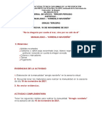 Material de Apoyo - Tercer Período - Artística - Manualidad - 10 de Noviembre de 2021