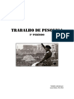 História - Trabalho de Pesquisa