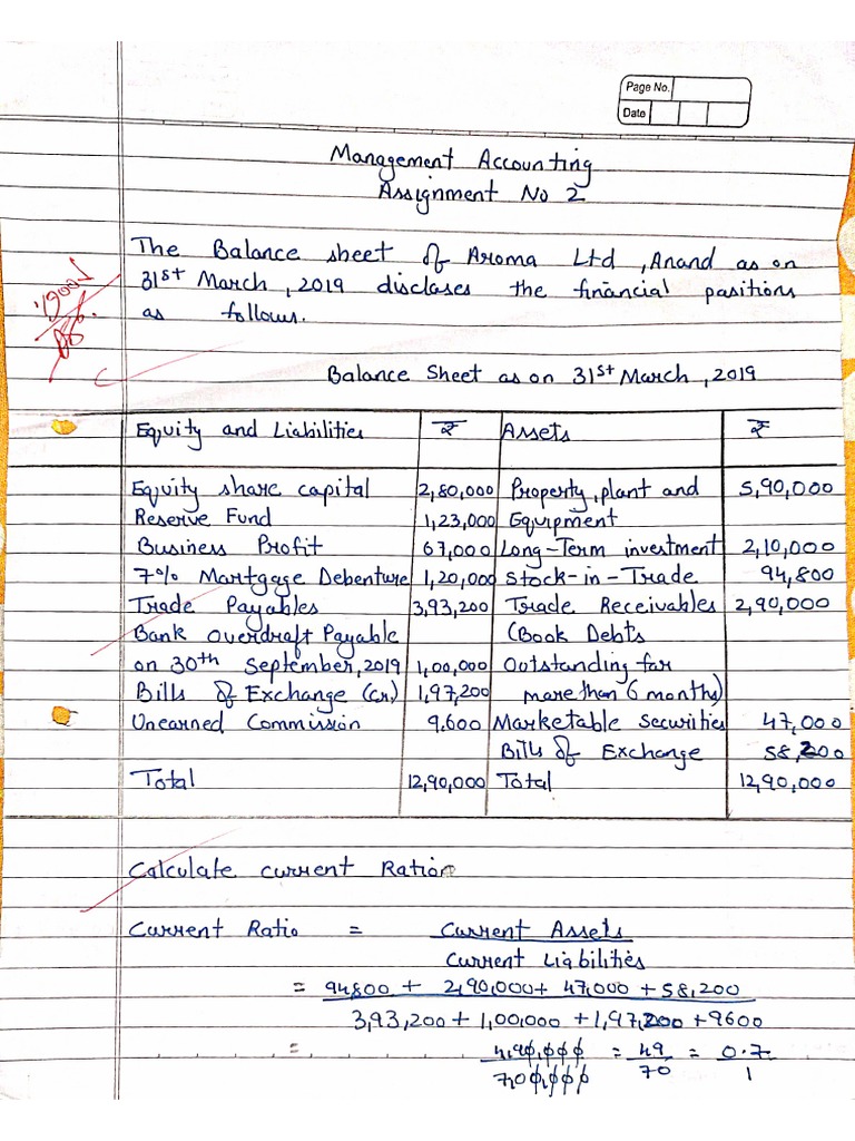Management Accounting Assignment 2 Pdf