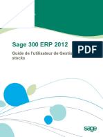 GuideUtilisateur GestionDesStocks Sage300ERP