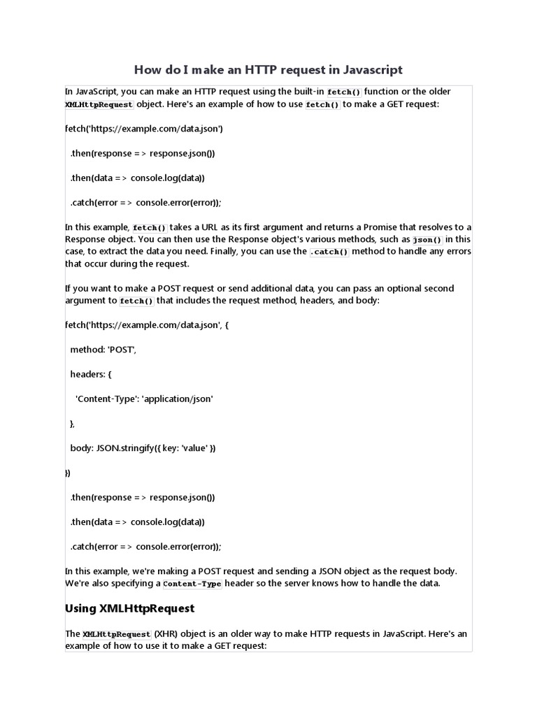 how-do-i-make-an-http-request-in-javascript-pdf-hypertext-software