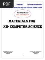 12th Computer Science Study Material