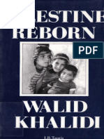 Walid Khalidi Palestine Reborn