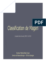 Classification de Magerl