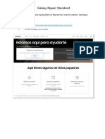 Pasos para Solicitar Una Reparación Web Con Tu Cuenta Samsung