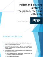 L7 - The Police, Race and Ethnicity - 2021 - Slides