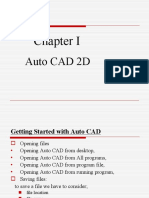 Getting Started with AutoCAD 2D