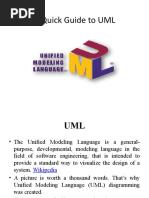 A Quick Guide To UML