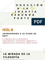 ClASE DE FILOSOFÍA CONCEPTO, OBJETIVOS Y OBJETOS DE LA FILOSOFÍA