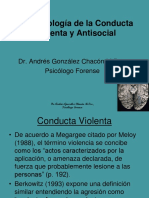Psicobiología de La Conducta Violenta y Antisocial