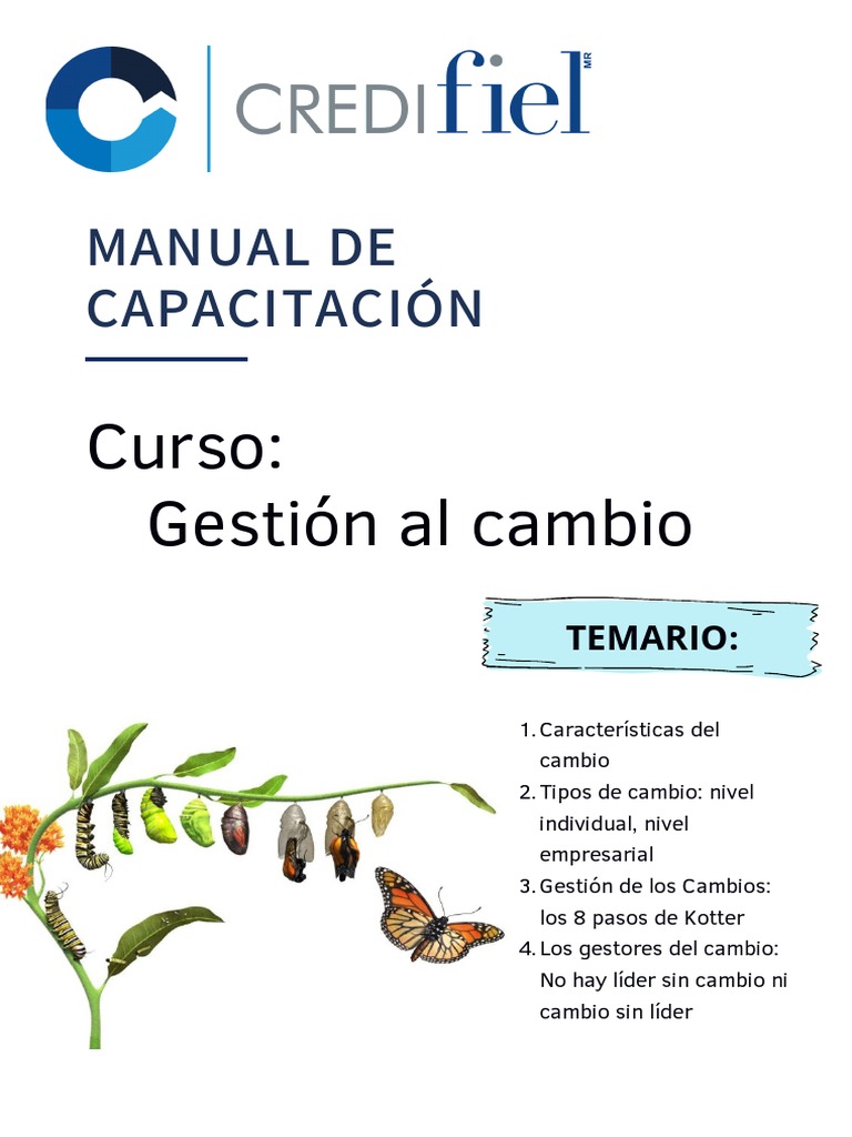 Capacitación para Gestores del Cambio | PDF | Liderazgo | Business