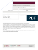 Constancia de no afiliación al ISSSTE