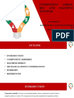 Component Assembly and Machine System