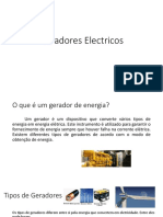 Geradores elétricos: tipos e usos