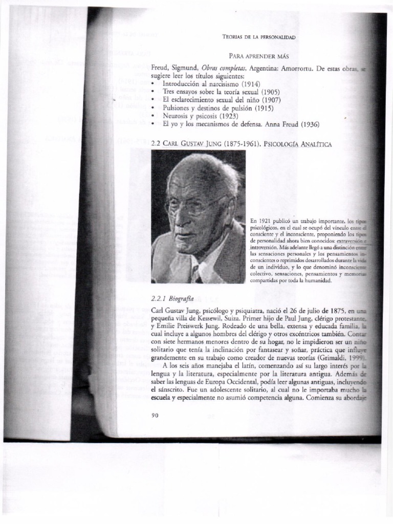 Lectura de Carl Gustav Jung PDF