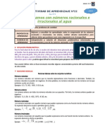 ACTIVIDAD 22 - 4°-5º (Números Racionales e Irracionales)