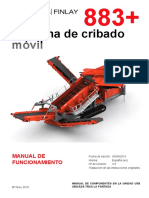 883+ Operations Manual Revision 3.3 (Spanish)