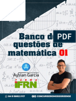 Banco de Questoes de Matematica 01