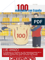 Luis Amado 100 Veces Internacional