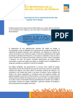 3.1. Definición e Importancia de La Administración Del Capital de Trabajo