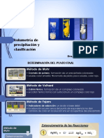 Volumetria de Precipitación Método de Mohr