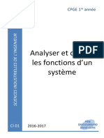 CI01 Cours - Analyser Et Décrire Les Fonctions D - Un Système