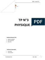 TP Physique 3