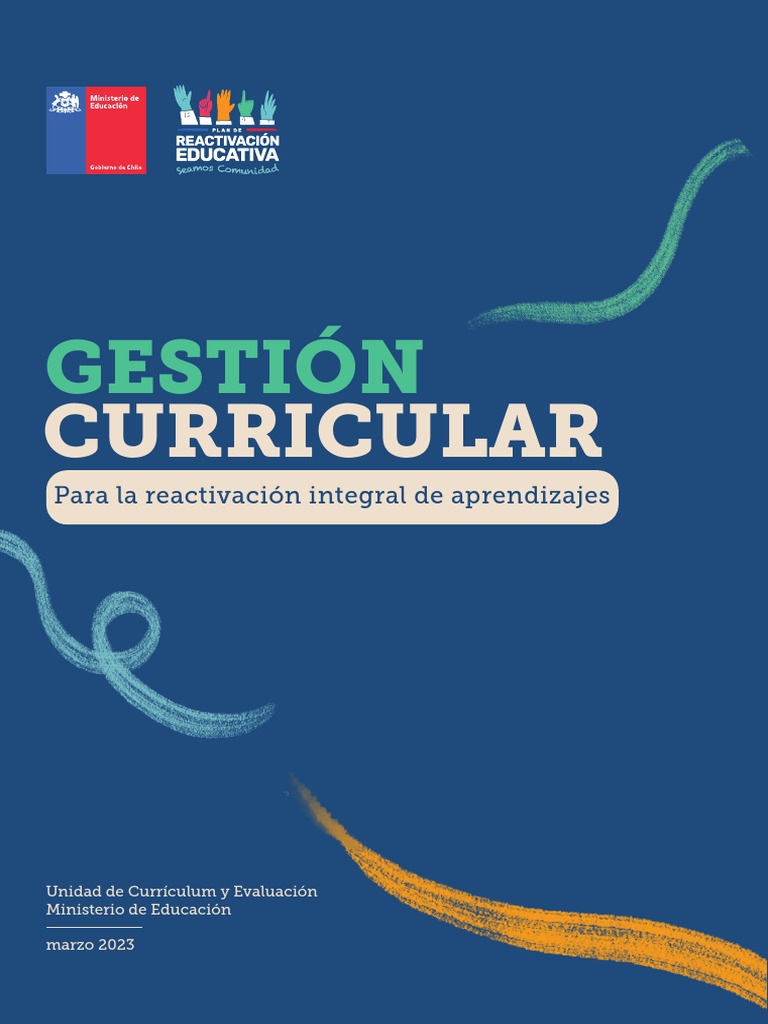 Gestión Curricular para Reactivación Educativa | PDF | Plan de estudios ...
