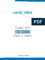 Plano de 70 dias para revisão do ENEM