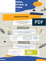 Conjuntos, Relaciones y Funciones - Infografía