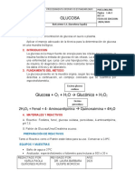 Determinación de glucosa