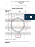 Registros y Notas de Enfermeria HNV