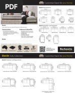 Davin Sofa Spec Sheet