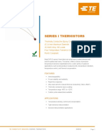 TE Connectivity Thermistor DataSheet