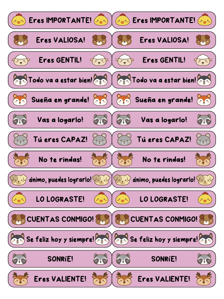 Comparto 'STICKERS MARCALAPICES NIÑOS' con usted | PDF
