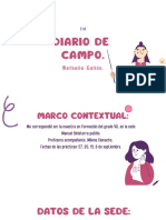 Diario de Campo.