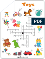 Toys Crossword 2